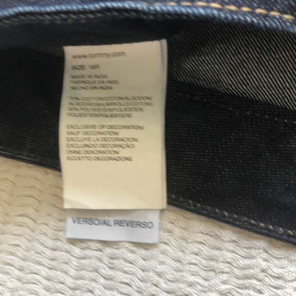 Tommy Hilfiger dark wash jeans - Picture 6 of 7